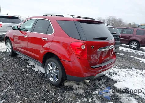 2013 Chevrolet Equinox Ltz from USA, damaged, VIN 2GNFLGE31D6288547